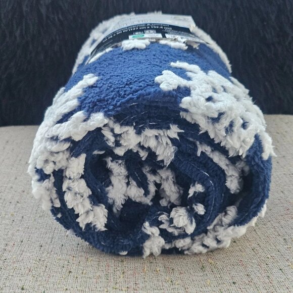 Mainstay Sherpa Throw Light Weight Year Round Warmth & Comfort 50X60 in NWT - Picture 6 of 11